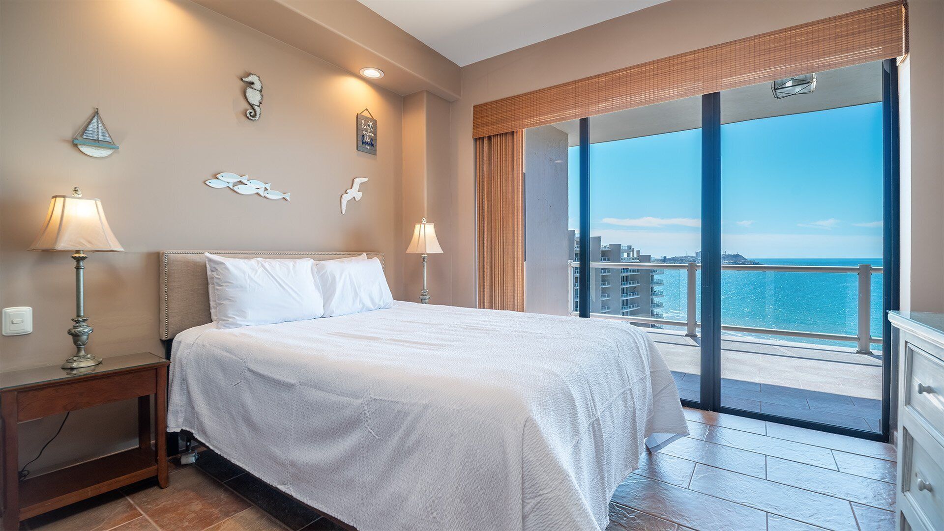 Condo, Multiple Beds, Balcony, Ocean View (Las Palomas Resort Cristal 1001) | 3 bedrooms, individually decorated, individually furnished