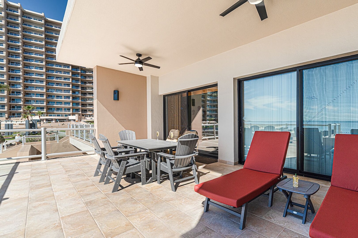 Condo, Berbilang Katil, Balcony (Las Palomas Resort Coronado 107) | Tempat makan luar