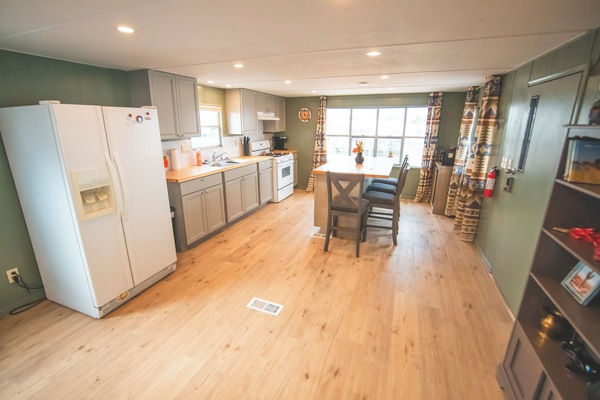 Microwave, oven, stovetop