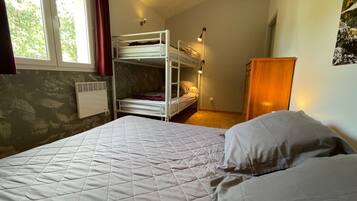 2 camere, ferro/asse da stiro, Wi-Fi, lenzuola