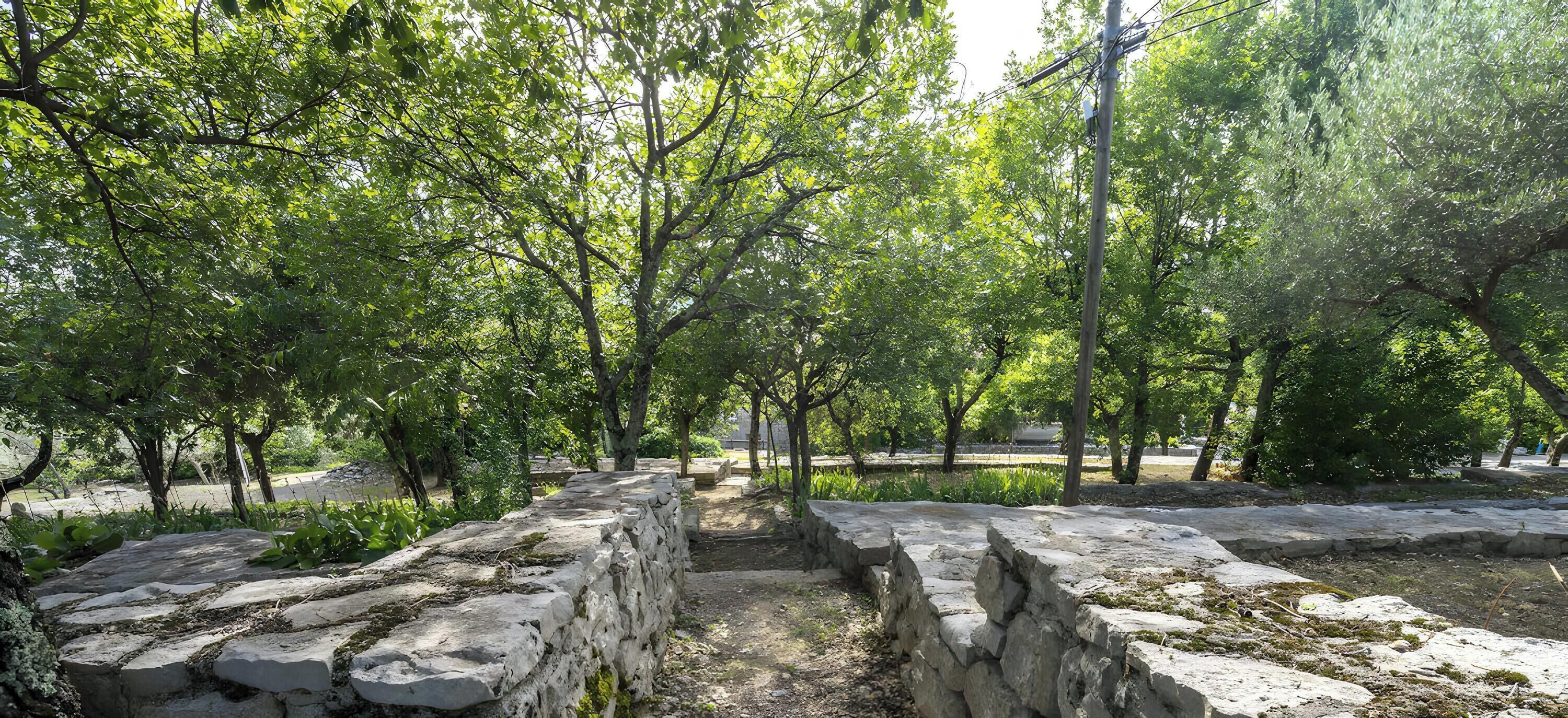 Enceinte de l’hébergement
