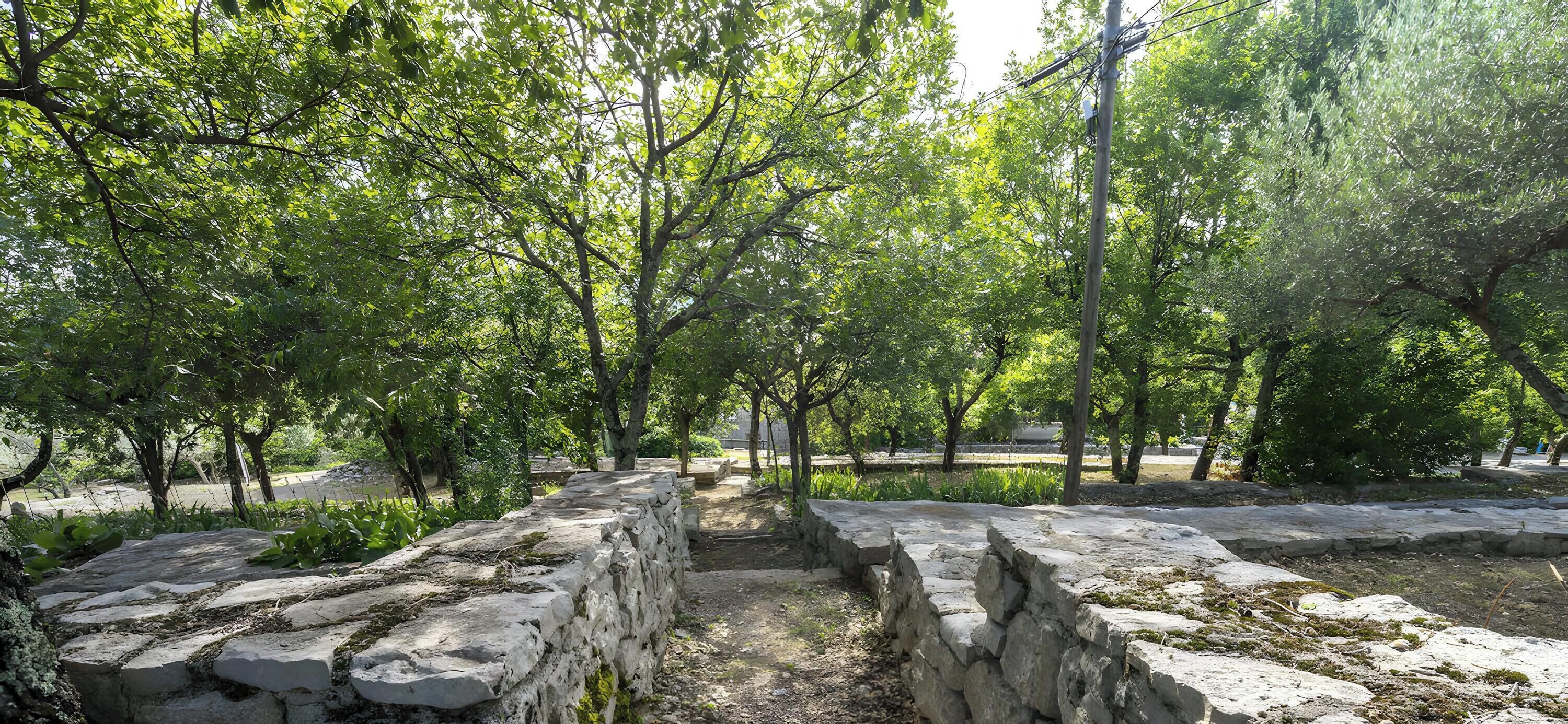 Enceinte de l’hébergement