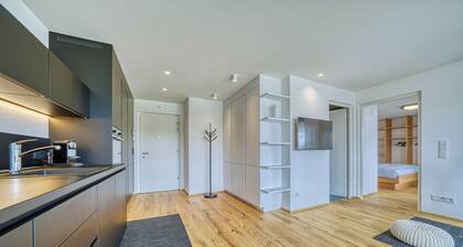 Apartment with a view of the surrounding mountains