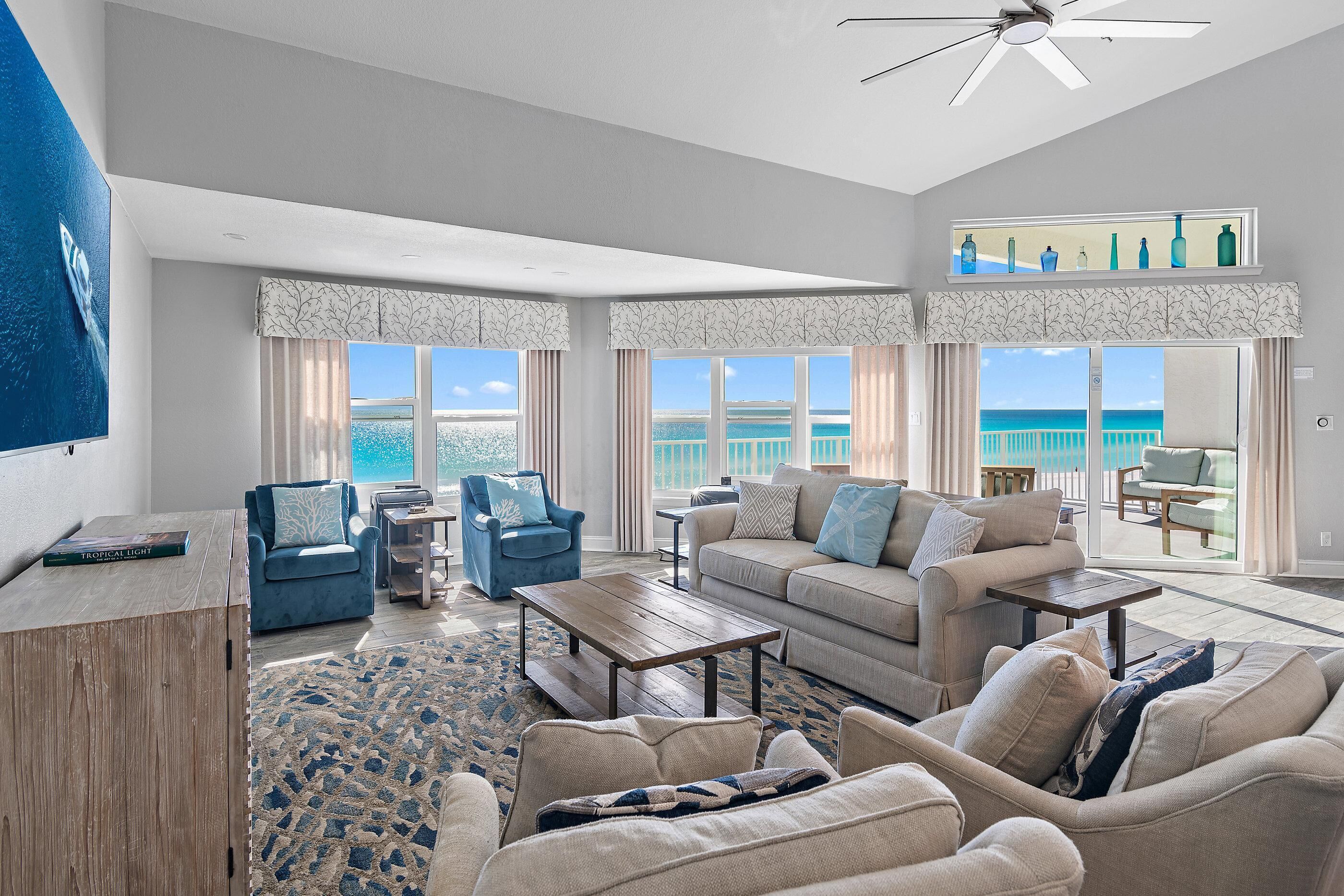 Condo, várias camas (Cabana Club C408- Sugar Sand Shores) | Área de estar