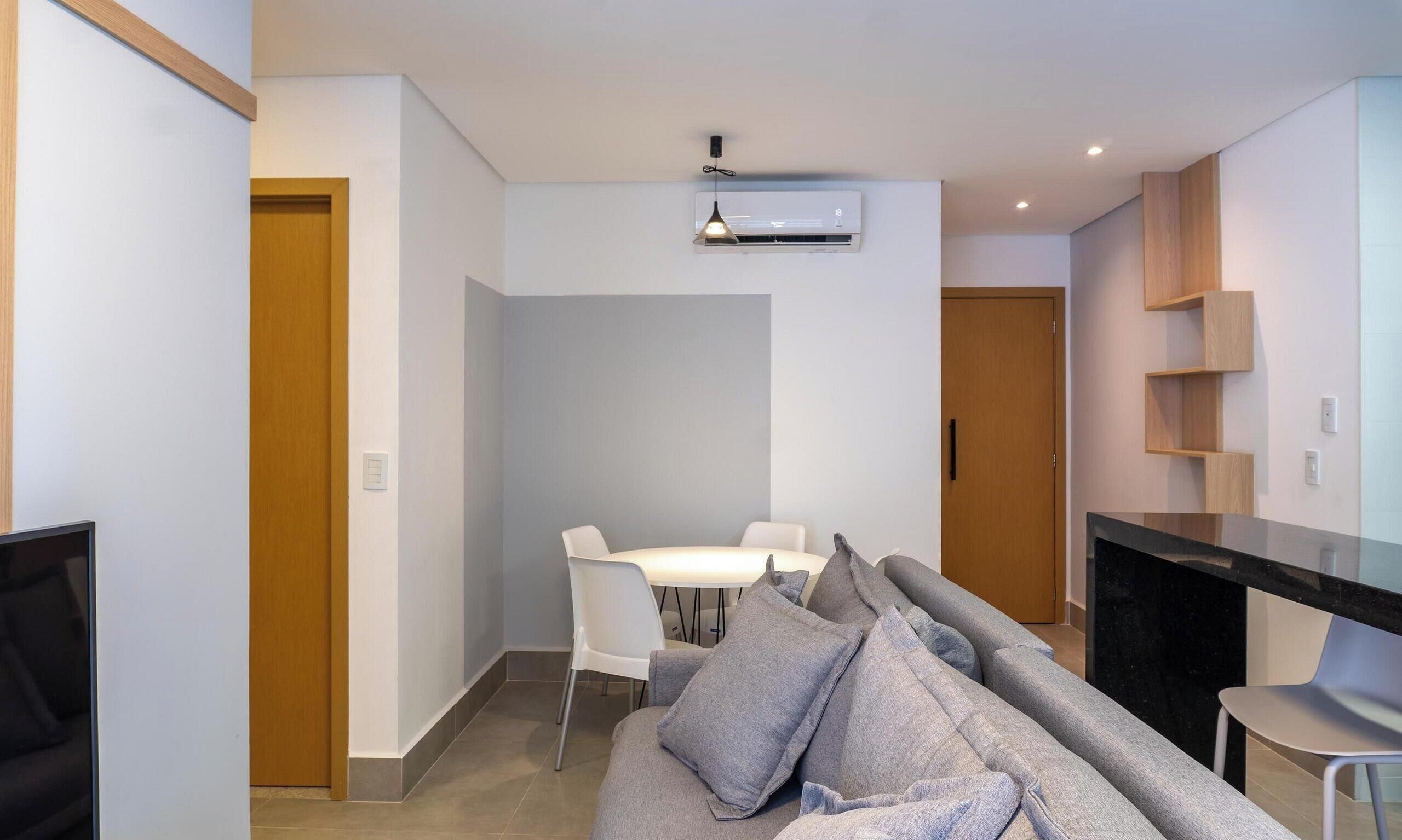 Basic Apartment | Living area | 32-inch Smart TV with digital channels