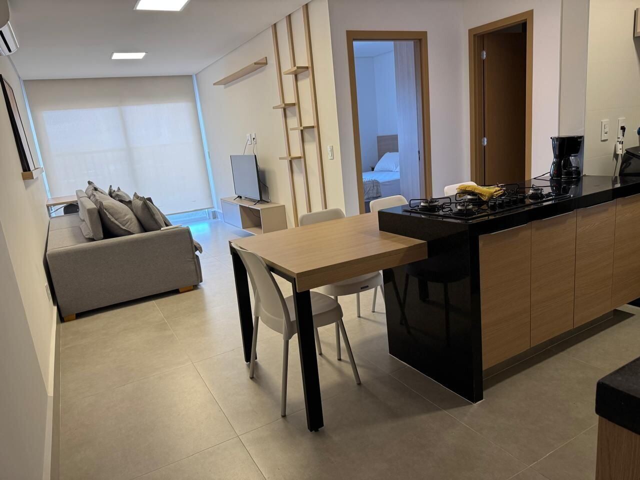 Apartamento básico | Parte interna