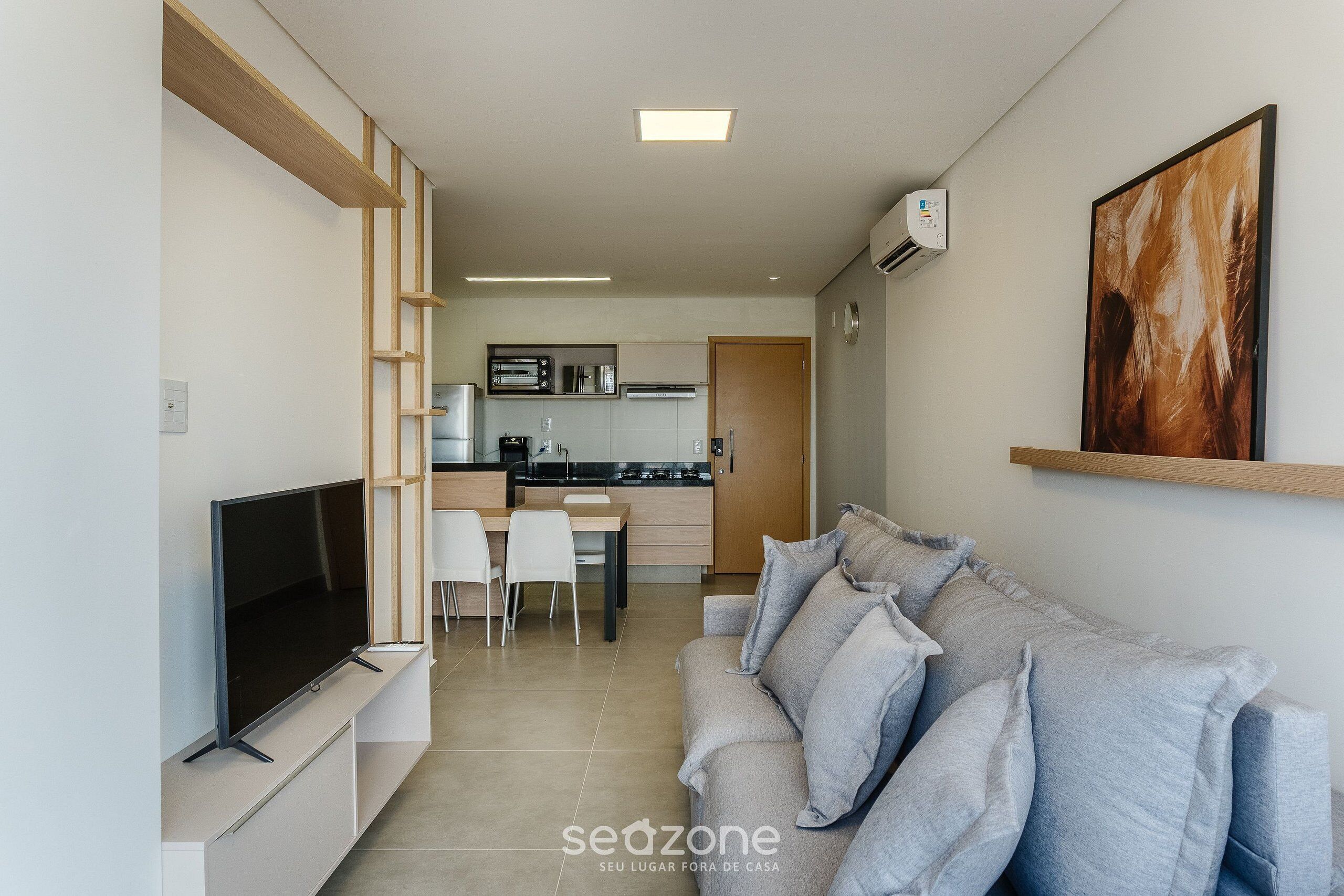 Apartment | Living area | 32-inch Smart TV with digital channels