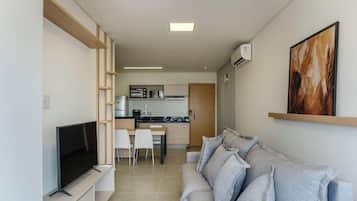 Apartment | Living area | 32-inch Smart TV with digital channels