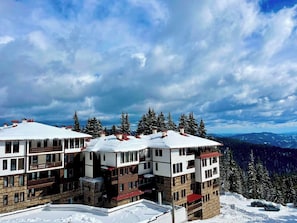 Standard Apartment, Balcony, Mountain View | Premium bedding, memory-foam beds, desk, laptop workspace