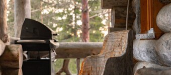 Traditional Log Cabin with the Best Location in Ruka