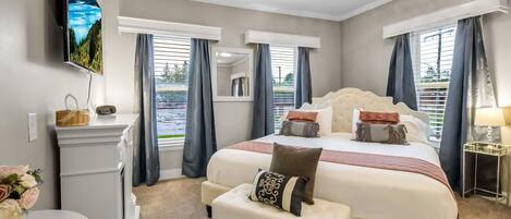 1 slaapkamer, een strijkplank/strijkijzer, wifi, beddengoed