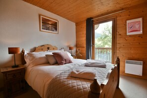 4 bedrooms, iron/ironing board, free WiFi, bed sheets - Chalet Mitoyen - Rosa (Le Grand Bornand)