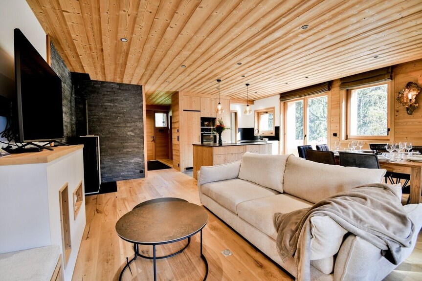 Chalet Mitoyen La Chinaille B4 - Mont-Saxonnex