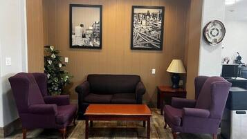 Sala de estar en el lobby