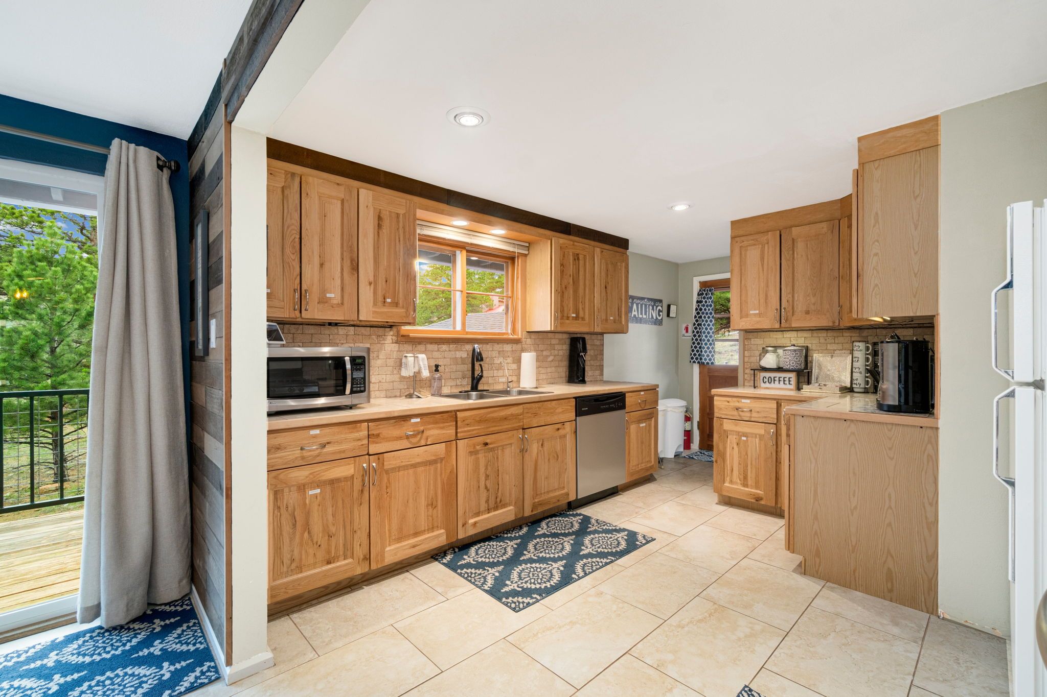 The fully stocked kitchen has everything- and we mean everything- that you need to make your favorite meal.  The coffee bar offers drip coffee maker plus a Keurig and a variety of creams and sugars to make your morning brew just the way you like!  