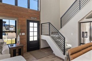 TV, fireplace, video games, books