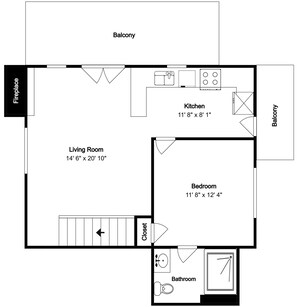 Studio (1 Bedroom) | Property amenity