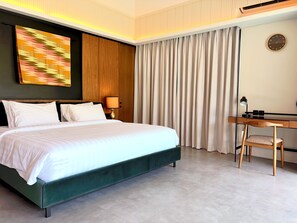 Family Villa, Kitchen, Pool View | Desk, laptop workspace, free WiFi, bed sheets - Cana Villa Jimbaran (Jimbaran)