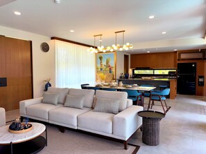 Family Villa, Kitchen, Pool View | Living area - Cana Villa Jimbaran (Jimbaran)