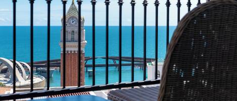 Superior Studio, Balcony, Beach View | Terrace/patio