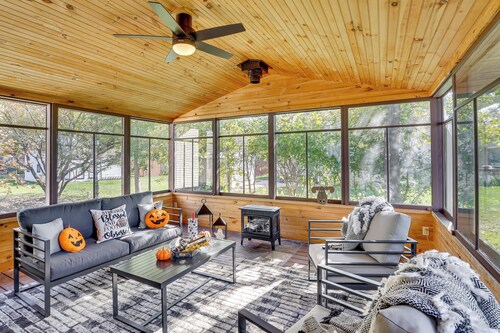 Across from Tetonka Lake: 4-Season Getaway!