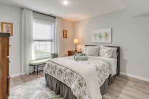 2 soveværelser, strygejern/strygebræt, internetforbindelse, sengetøj