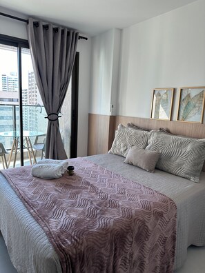 1 chambre, fer et planche à repasser, Wi-Fi, literie fournie