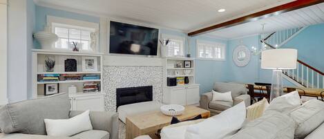 TV, video games, DVD player, books