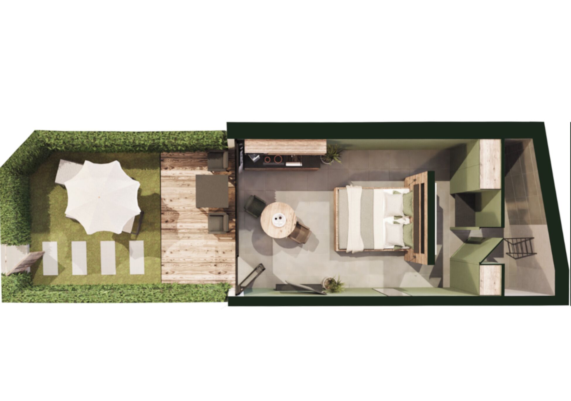 Suite, Bergblick | Wohnbereich | 25-Zoll-LED-Fernseher mit Satellitenempfang, Kinderspielzeug