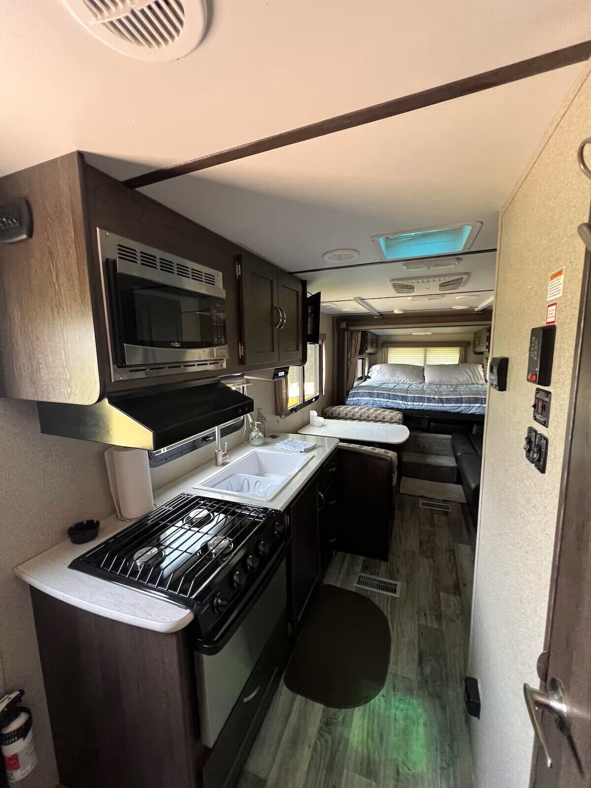 Microwave, oven, stovetop