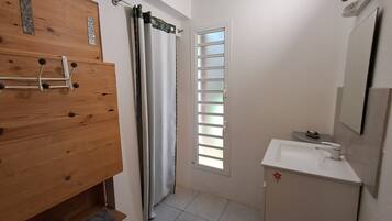 SĂšche-cheveux, serviettes fournies, savon, papier toilette