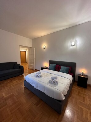 2 bedrooms, free WiFi, bed sheets, wheelchair access - The Sereno (Roma)