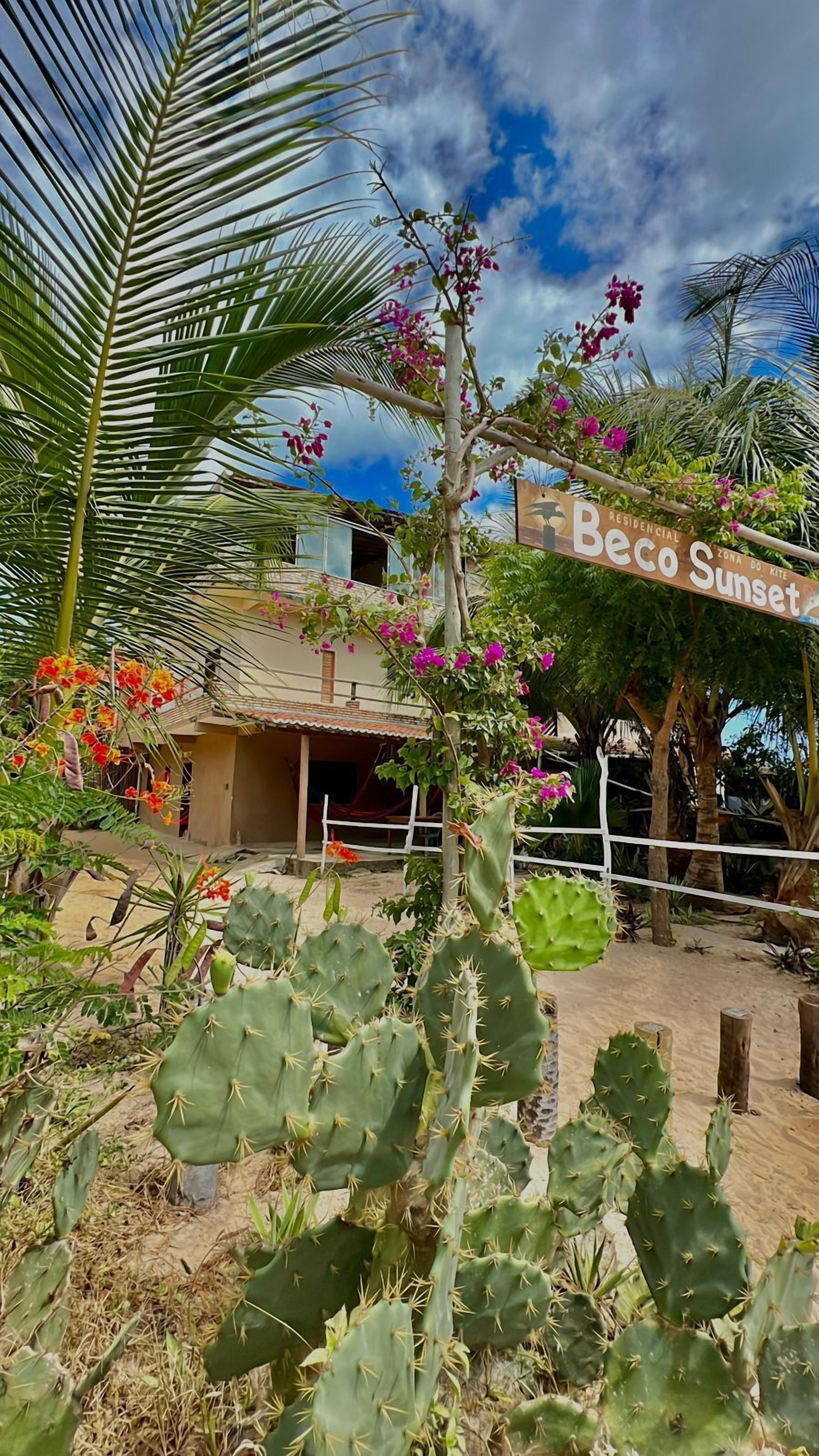 Façade de l’hébergement