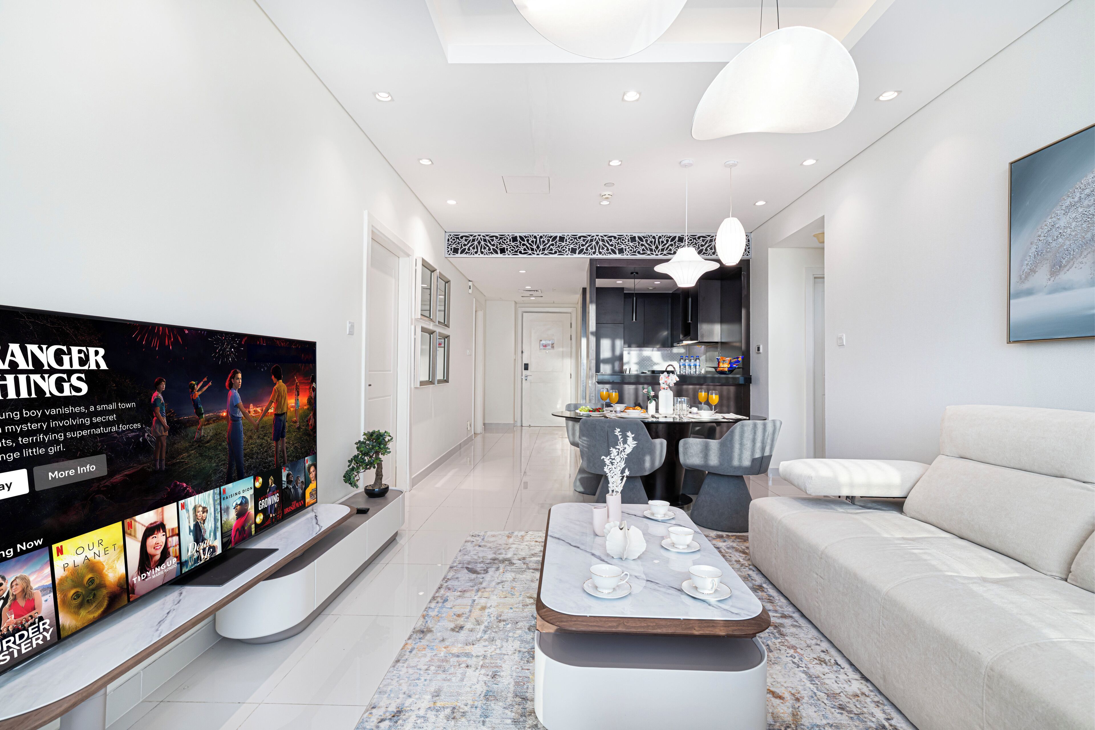 Appartement, vue ville | Salle de séjour