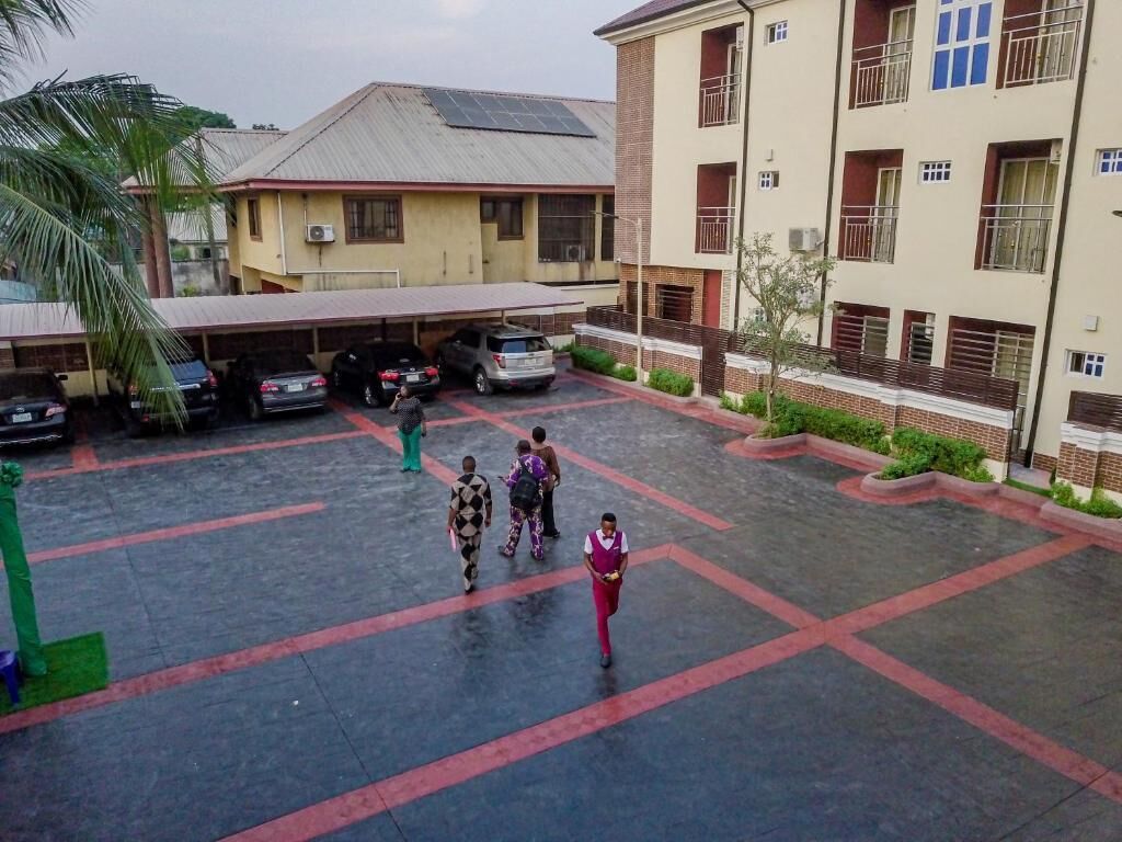 Khuôn viên nơi lưu trú