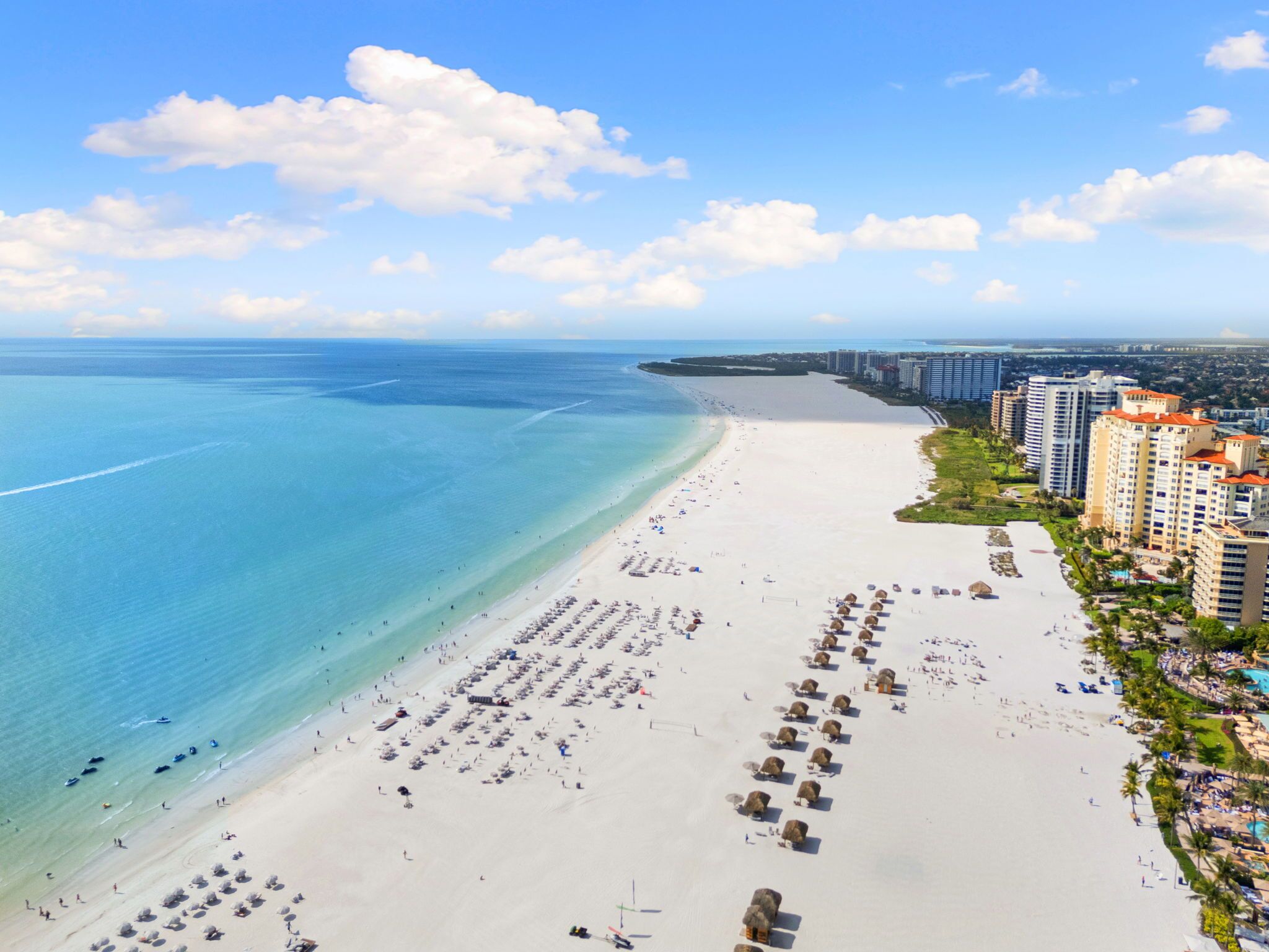 On the beach, beach towels