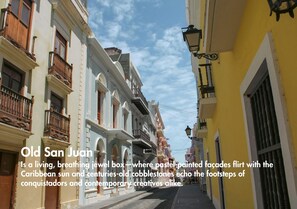 Villa | 1 bedroom - Charming Terrace Adjacent to La Placita AC (San Juan)