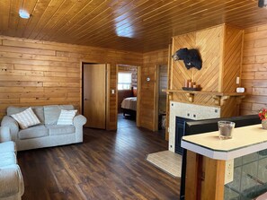 Interior - Rustic UP Waterfront Cabin on Huron Bay (L'Anse)