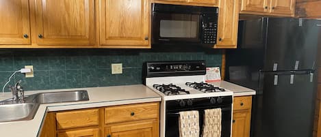 Microwave, oven, stovetop