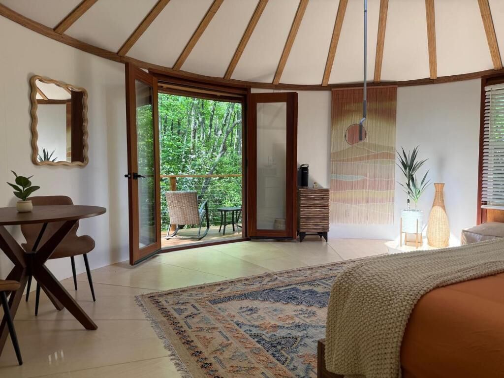 Barraca luxo, vista para a montanha | Roupas de cama premium, Wi-Fi de cortesia, roupa de cama