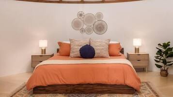 Lều Deluxe, quang cảnh núi | Bộ đồ giường cao cấp, truy cập Internet không dây miễn phí