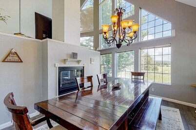 Victorian-Style Luxury Mountain Home | Game Room, Views & Hot Tub