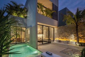 Terrace/patio - Stylish Villa with Pool in Bingin @ Lago Villas (Uluwatu)