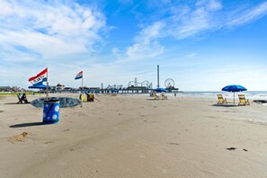 Beach nearby - Oceanview Condo Near Downtown & Cruise Terminal (Galveston)