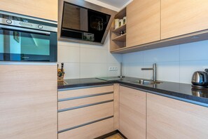 Apartment | Private kitchen - 2 Person sea View Apartment With Sauna (De Koog)