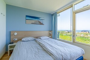 Apartment | 1 bedroom, individually furnished, bed sheets - 2 Person sea View Apartment With Sauna (De Koog)
