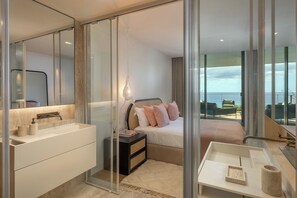 1 غرفة نوم ومكواة/لوح كي وواي فاي وملاءات أسرّة