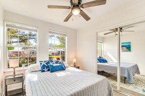 3 soverom, strykejern/-brett, reiseseng for barn og wi-fi