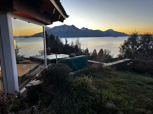 Loft with incredible lake views