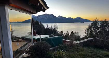 Loft with incredible lake views